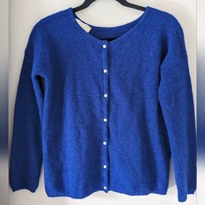 Sezane Gaspard cardigan Royal Blue XS